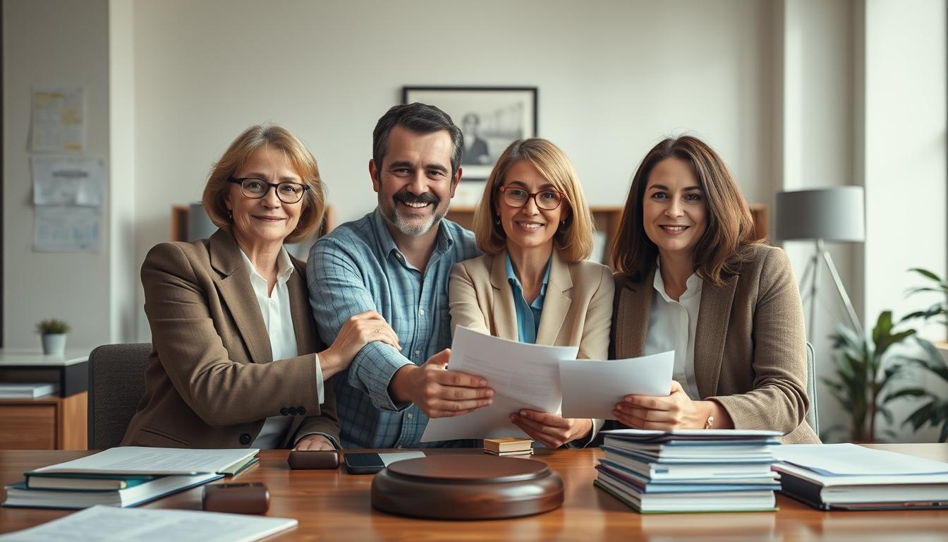 Property settlement paperwork and transfer review